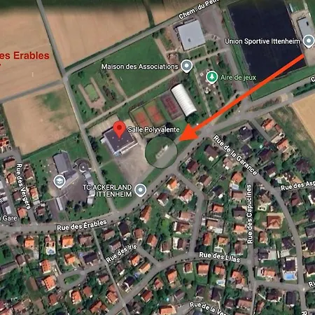 Cerf - Prive, Climatisation, Sauna, Borne D'arcade, Babyfoot Feriehus Ittenheim